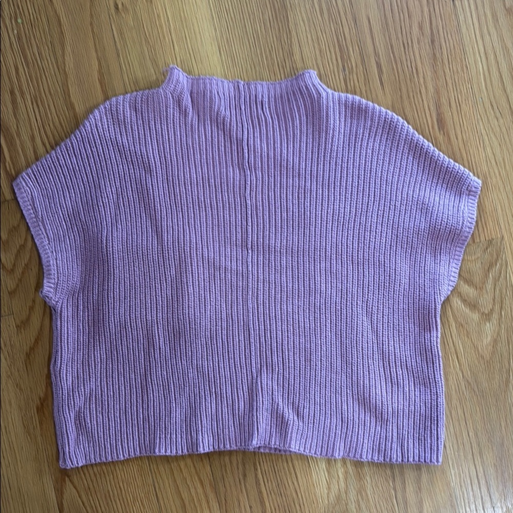 Zenana Outfitters Mauve Knit Top - Picture 4 of 4